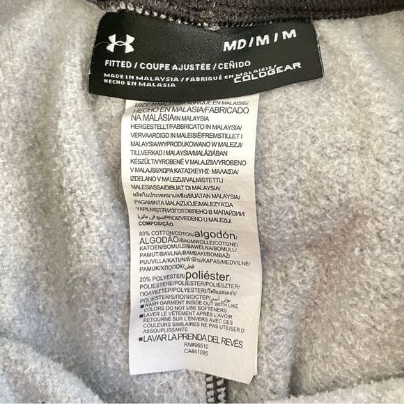 Under Armour Men's Fitted Baseline Fleece Tapered Pants Size Medium - Picture 9 of 11